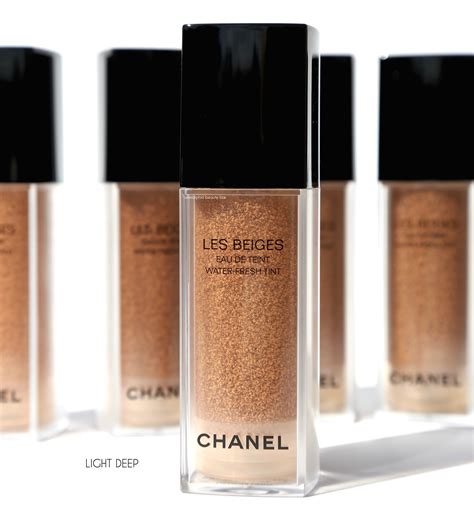 chanel water tint medium light|Chanel les beiges colour chart.